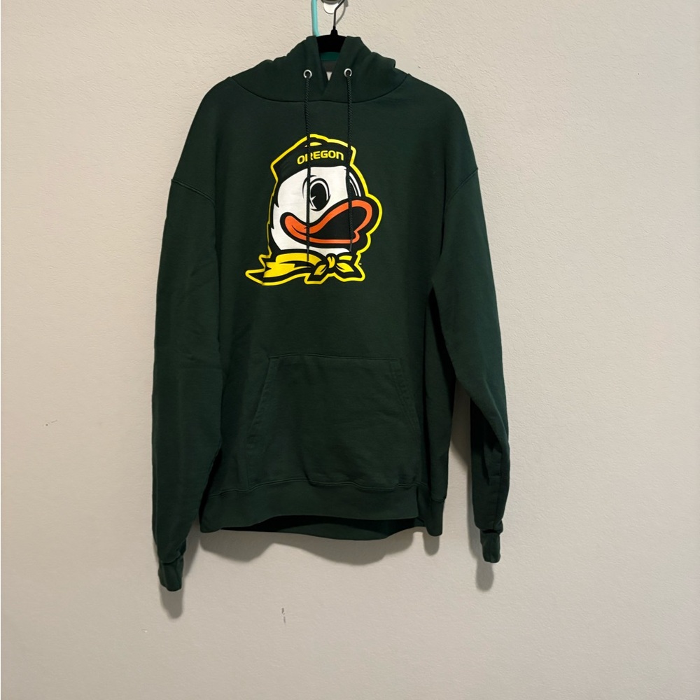 Oregon Ducks Dark Green Hoodie